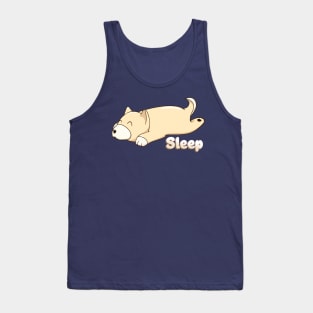 I Love Sleep Puppy Tank Top